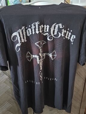 Motley Crue Concert Black Graphic Band Tee - Saints of Los Angeles